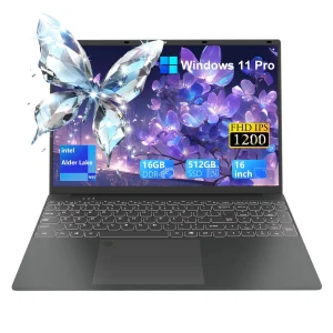 SANPTENT 16 inch Windows 11 Pro Laptop